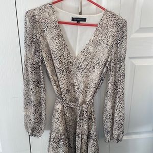 Dynamite Animal Print Dress